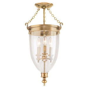 Traditional Three Light Chandelier - 1229179