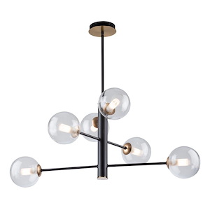 Bracken Circle 6 Light Large Chandelier - 1396181