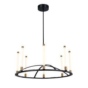 Railway Road 8 Light Large Chandelier - 1396227