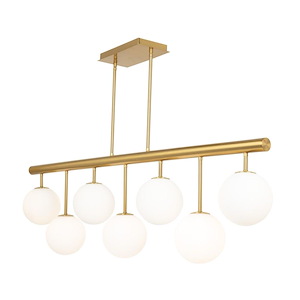 Bracken Circle Seven Light Oversized Island Pendant - 1396250