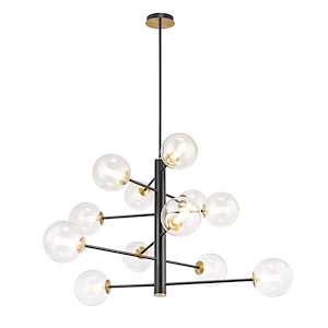 Bracken Circle 12 Light Large Chandelier - 1395940