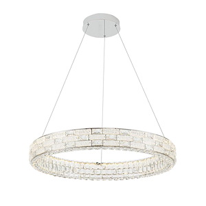Rattray Way 60W 1 LED Chandelier 3.54 Inch Tall X 29.92 Inch Wide - 1396448