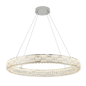 Rattray Way 80W 1 LED Chandelier 3.54 Inch Tall X 39.37 Inch Wide - 1396467