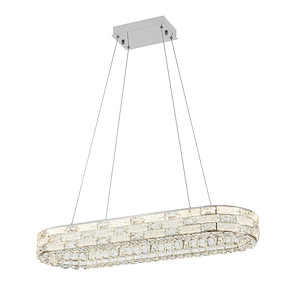 Rattray Way 80W 1 LED Island 3.54 Inch Tall and 47.24 Inch Wide - 1396468