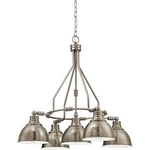 Mariners Drift - Five Light Chandelier - 29.5 inches wide by 26.88 inches high - 1318365