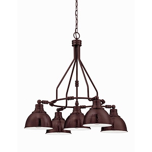 Mariners Drift - Five Light Chandelier - 29.5 inches wide by 29.5 inches high - 1318223