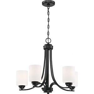 Beacon Parc - Five Light Chandelier in Transitional Style - 24 inches wide by 20.5 inches high - 1318230