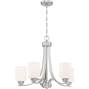 Beacon Parc - Five Light Chandelier in Transitional Style - 24 inches wide by 20.5 inches high - 1318399