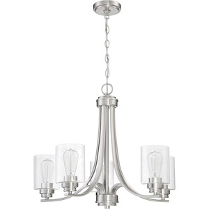 Beacon Parc - Five Light Chandelier in Transitional Style - 24 inches wide by 20.5 inches high - 1318407