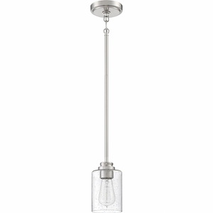 Beacon Parc - One Light Mini Pendant in Transitional Style - 5 inches wide by 7.25 inches high - 1318348