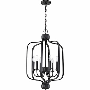 Beacon Parc - Six Light Foyer in Transitional Style - 18 inches wide by 29 inches high - 1318349