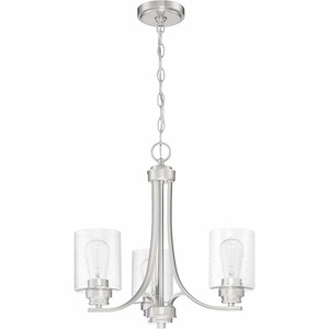 Beacon Parc - Three Light Chandelier in Transitional Style - 18 inches wide by 18 inches high - 1318232