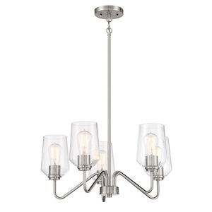 Graig Park Hill - 5 Light Chandelier In Transitional Style-10.63 Inches Tall and 23 Inche Wide - 1318131