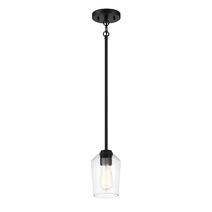 Graig Park Hill - 1 Light Mini Pendant In Transitional Style-7.5 Inches Tall and 5.13 Inche Wide - 1318211