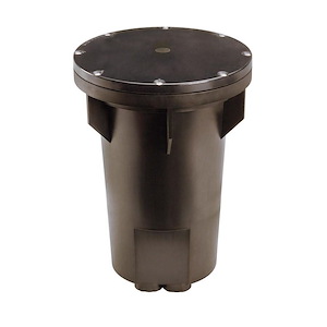 100W In Ground Transformer 9.5 inches tall by 9.5 inches wide - 1229875