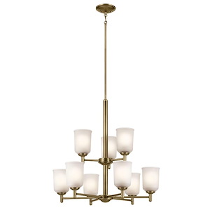 Dene Holt - 9 Light Chandelier In Traditional Style-26.5 Inches Tall and 26.5 Inches Wide - 1332787