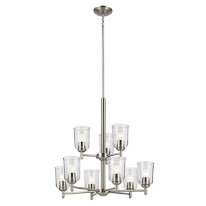 Dene Holt - 9 Light Chandelier-26.5 Inches Tall and 26.5 Inches Wide - 1379093