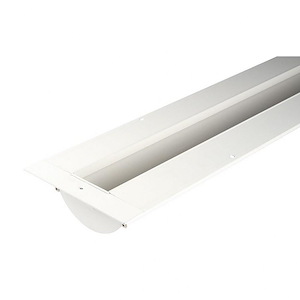 InvisiLED-Linear Deep Recessed Downlight Channel-6.25 Inches Wide by 2.13 Inches High - 1385874