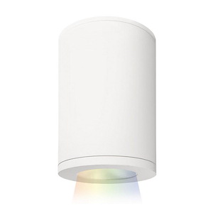 Oaktree Circle-31W 33 degree Color Changing 1 LED Flush Mount in Contemporary Style-4.88 Inches Wide by 7.13 Inches High - 1386337
