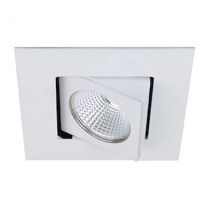 Brent Mead-11W 50 degree 90CRI 1 LED Square Adjustable Trim in Contemporary Style-4.75 Inches Wide by 4 Inches High - 1386360