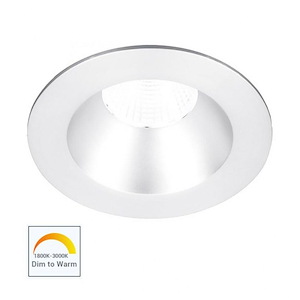Stoke Pleasant - 3.5 Inch 11W 1 LED Round Open Reflector Trim with Narrow Dim to Warm Light Engine - 1386107