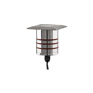Rainbow Gardens - 4.5W 1 LED Square Indicator Light-2.44 Inch Tall and 2.69 Inch Wide - 1385673