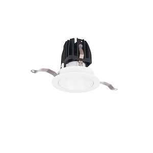 Mills Village - 1 LED Round Shallow Trimmed Open Reflector Downlight-3.88 Inch Tall and 2.75 Inch Wide - 1385703