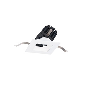 Mills Village - 1 LED Square Adjustable Shallow Trimmed Downlight-3.63 Inch Tall and 4 Inch Wide - 1385714