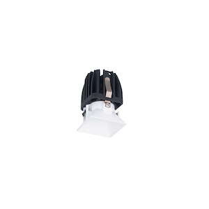 Mills Village - 1 LED Square Shallow Trimless Open Reflector Downlight-3.63 Inch Tall and 2.25 Inch Wide - 1385717