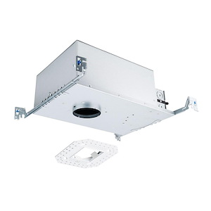 Mills Village - 15W LED IC Square Trimless New Construction Housing-5.88 Inch Tall and 10 Inch Wide - 1385721