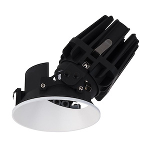 Mills Village - 1 LED Round Adjustable Trimless Downlight-5.5 Inch Tall and 4 Inch Wide - 1385731