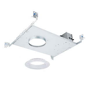 Mills Village - 13W LED Non-IC Round Trimless Remodel Housing Kit-3.75 Inch Tall and 10 Inch Wide - 1385739