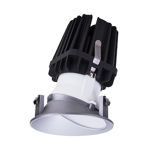 Mills Village - 1 LED Round Trimless Wall Wash-5.63 Inch Tall and 4 Inch Wide - 1385742