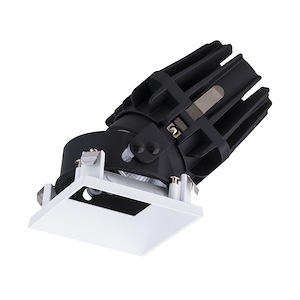 Mills Village - 1 LED Square Adjustable Trimless Downlight-5.63 Inch Tall and 3 Inch Wide - 1385746