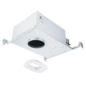 Mills Village - 13W LED IC Square Trimless New Construction Housing-5.88 Inch Tall and 10 Inch Wide - 1385755