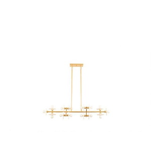 Ashfield Gate - 14 Light Linear Chandelier In Modern Style-10.125 Inches Tall and 10 Inches Wide - 1269718