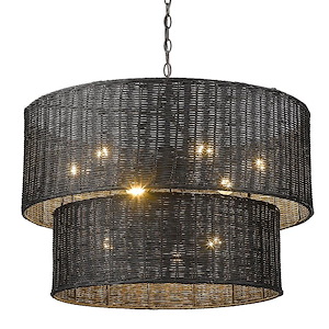 Barrack Walk - 9 Light Chandelier-20.75 Inches Tall and 28.38 Inches Wide - 1234614