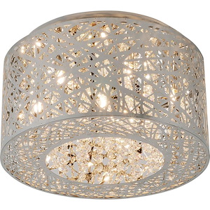 Kirkham Laurels-20.3W 7 LED Flush Mount in Contemporary style-15.75 Inches wide by 8.75 inches high - 1383708