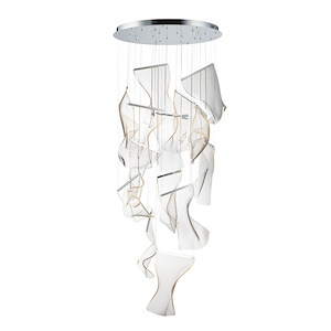 Sandringham Bank-819W 14 LED Pendant-27.5 Inches wide by 14 inches high - 1384192