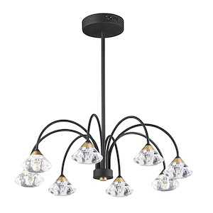 Hudson Hey-340W 5 LED Pendant-61 Inches wide by 11.75 inches high - 1384269