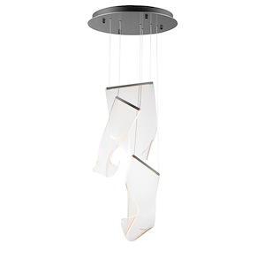 Sandringham Bank - 9W 3 LED Pendant-15.75 Inches Tall and 15.75 Inches Wide - 1384363