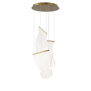 Sandringham Bank - 9W 3 LED Pendant-15.75 Inches Tall and 15.75 Inches Wide - 1384387