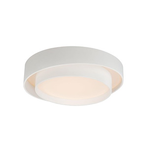Wykeham Ground - 63W 1 LED Flush Mount-4.75 Inches Tall and 19.75 Inches Wide - 1384452