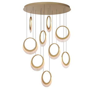 Marigold Field - 44W 1 LED Linear Pendant-8.5 Inches Tall and 9.75 Inches Wide - 1384590