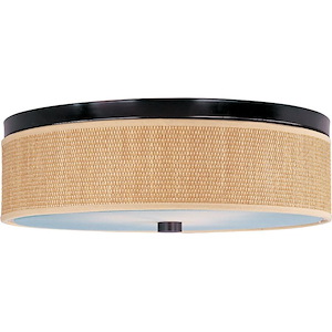 Garden Links-3 Light Flush Mount in European style-20 Inches wide by 6.25 inches high - 1383734