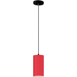 Garden Links-One Light Mini-Pendant with Stem-6.25 Inches wide by 13.75 inches high - 1384766