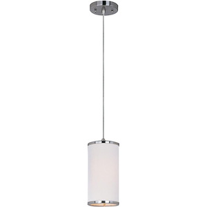 Garden Links-One Light Mini-Pendant with Stem-6.25 Inches wide by 13.75 inches high - 1384767