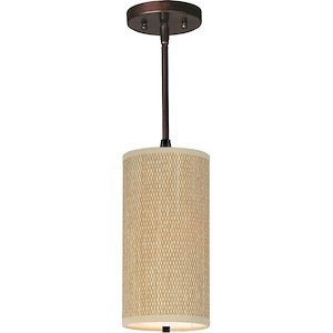 Garden Links-One Light Mini-Pendant with Stem in Modern style-9.75 Inches wide by 19 inches high - 1384798