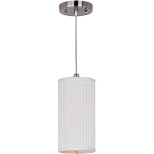 Garden Links-One Light Mini-Pendant with Cord-9.75 Inches wide by 19 inches high - 1384802