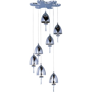Crofters Maltings - Seven Light Pendant - 1384152